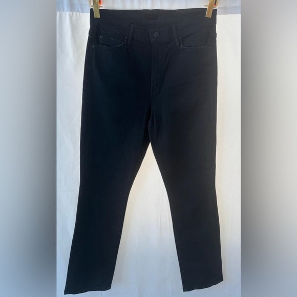 EUC MOTHER The Smarty Pants high-rise straight-leg jeans - Picture 3 of 6